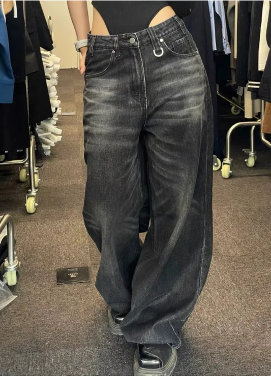 Damen Baggy Jeans - Huda & Boutique